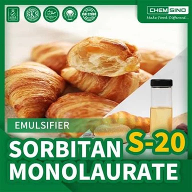 Емулгујте као професионалац са сорбитан естрима Сорбитан монолаурат (С-20) ЦАС БР.1338-29-2